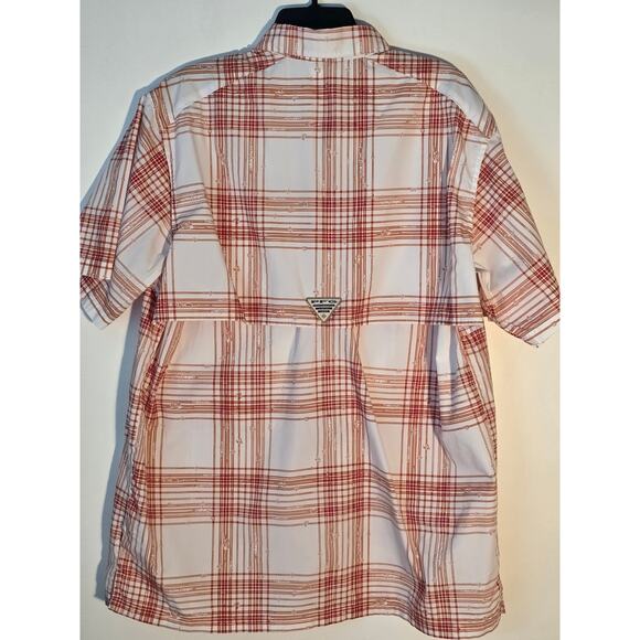 Columbia PFG Mens‎ Fishing Shirt Sort Sleeve L - Picture 2 of 3